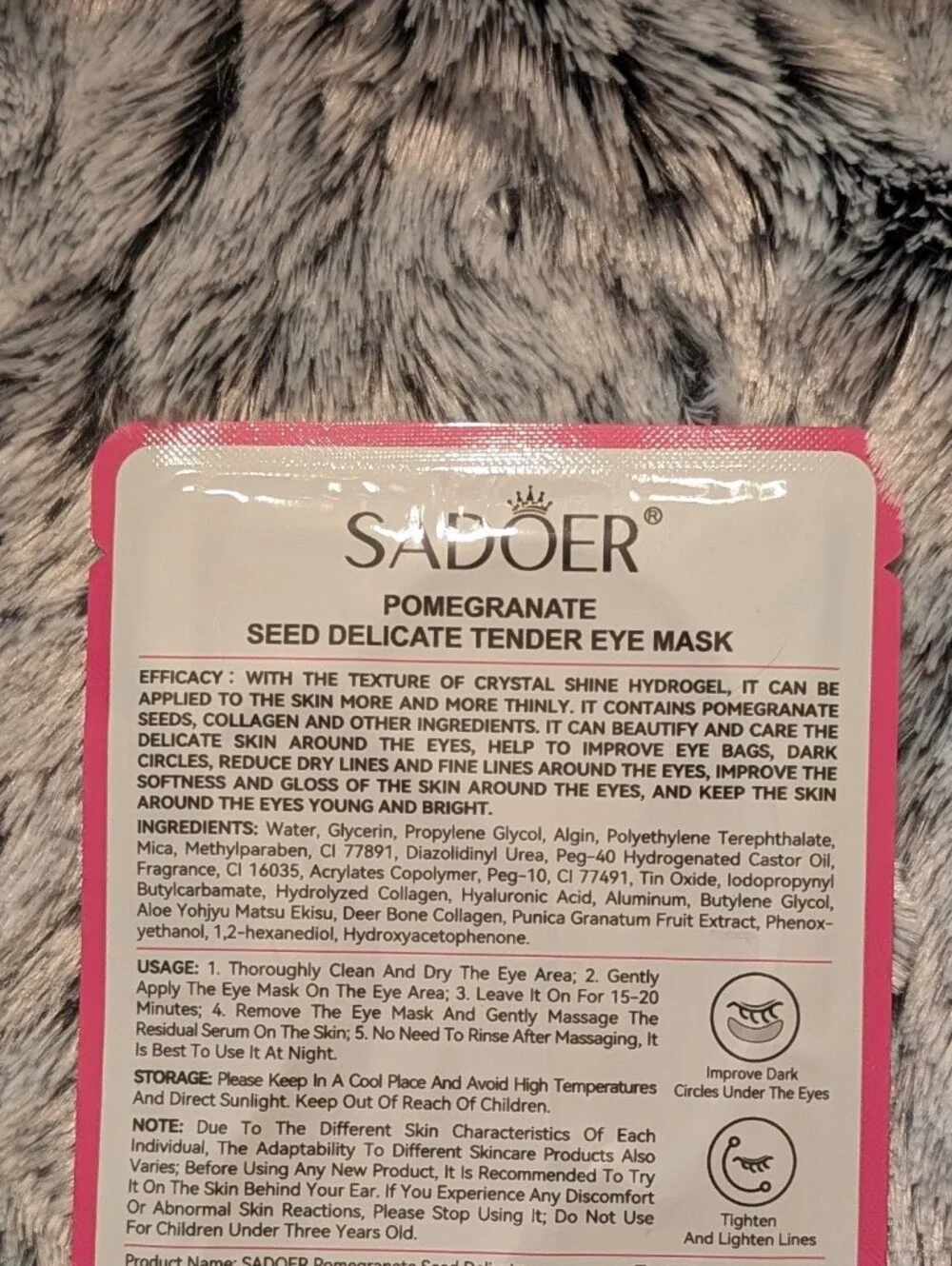 Sea Fennel Collagen Eye Gels – Pink, Teal, Blue, Purple Variety